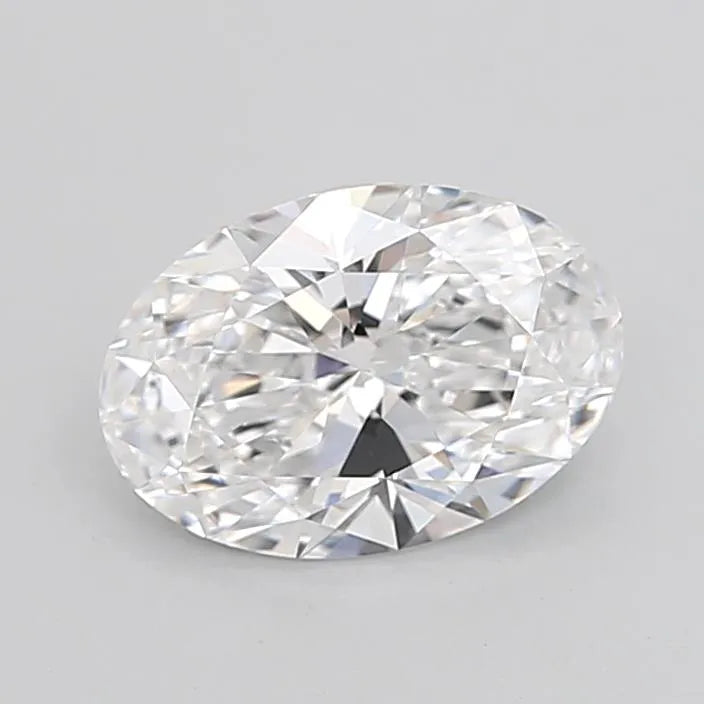 2.70ct Oval Lab Grown Diamond (Colour D, Clarity IF, Cut EX, IGI Certified)