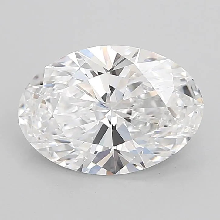 2.70ct Oval Lab Grown Diamond (Colour D, Clarity VVS1, Cut EX, IGI Certified)