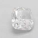 2.71ct Cushion modified Lab Grown Diamond (Colour D, Clarity VVS2, IGI Certified)