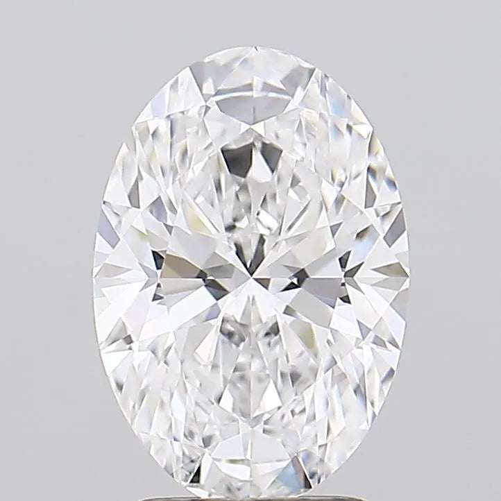 2.71ct Oval Lab Grown Diamond (Colour D, Clarity IF, IGI Certified)