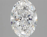 2.71ct Oval Lab Grown Diamond (Colour D, Clarity VVS2, IGI Certified)