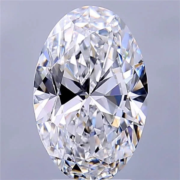 2.71ct Oval Lab Grown Diamond (Colour D, Clarity VVS2, IGI Certified)