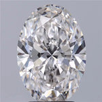 2.71ct Oval Lab Grown Diamond (Colour E, Clarity VVS2, IGI Certified)