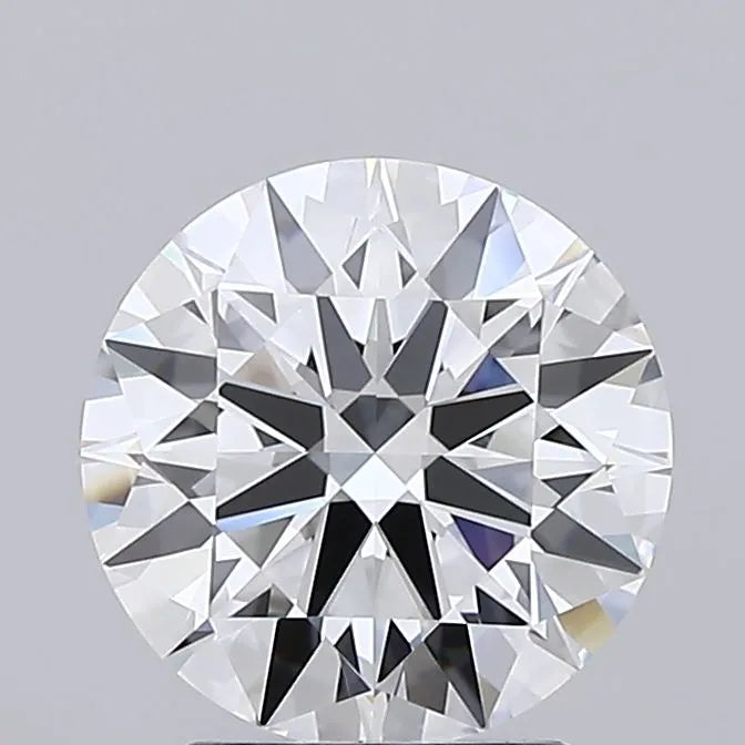 2.71ct Round Lab Grown Diamond (Colour E, Clarity IF, Cut ID, IGI Certified)