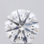 2.72ct Round Lab Grown Diamond (Colour G, Clarity IF, Cut ID, IGI Certified)