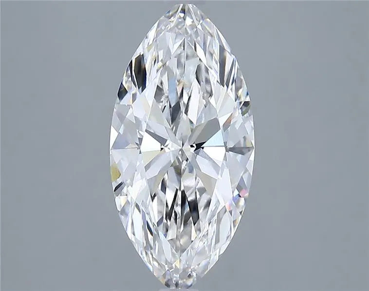 2.73ct Marquise Lab Grown Diamond (Colour E, Clarity VVS2, IGI Certified)
