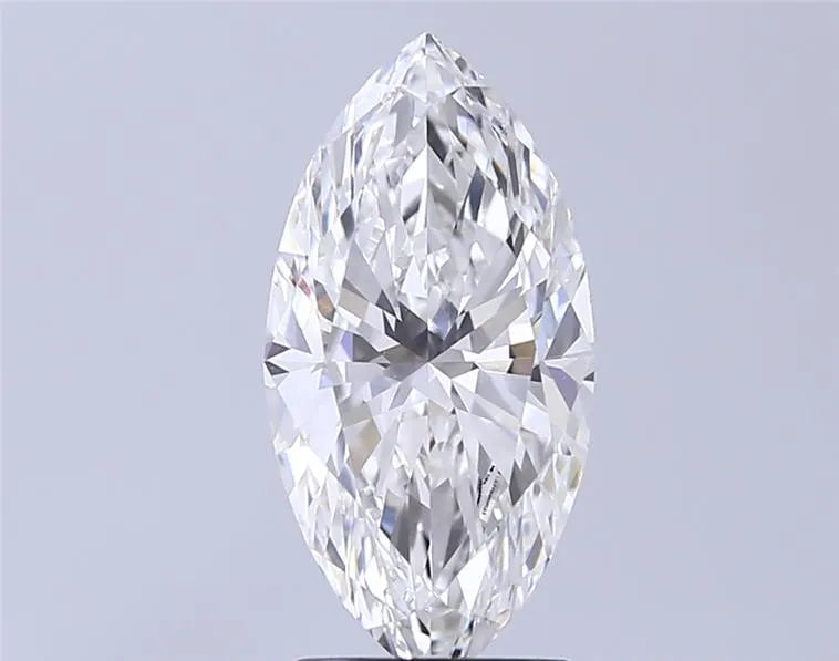 2.74ct Marquise Lab Grown Diamond (Colour F, Clarity VVS2, IGI Certified)