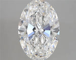 2.75ct Oval Lab Grown Diamond (Colour D, Clarity VVS1, IGI Certified)