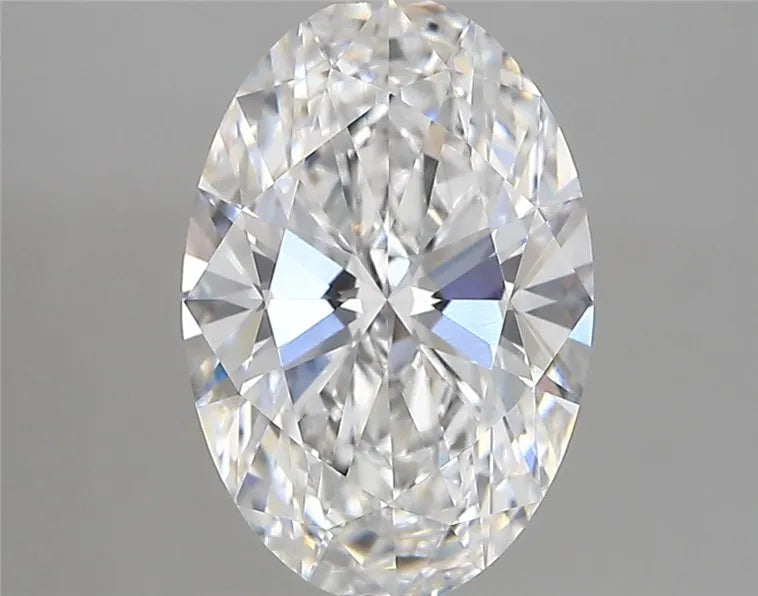 2.75ct Oval Lab Grown Diamond (Colour D, Clarity VVS1, IGI Certified)