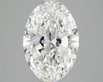 2.75ct Oval Lab Grown Diamond (Colour E, Clarity VS1, IGI Certified)