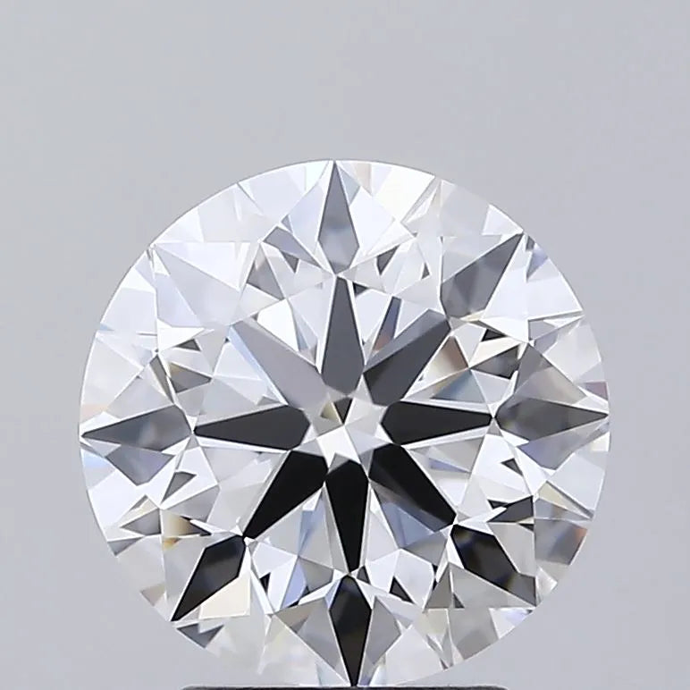 2.75ct Round Lab Grown Diamond (Colour D, Clarity IF, Cut ID, IGI Certified)