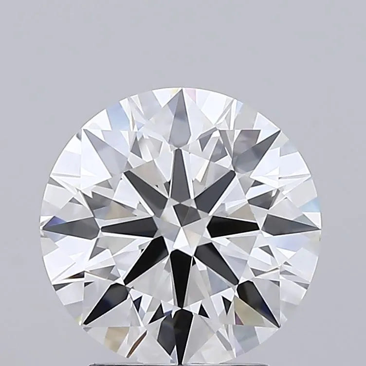2.79ct Round Lab Grown Diamond (Colour E, Clarity IF, Cut ID, IGI Certified)