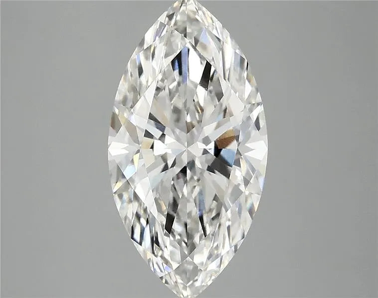 2.81ct Marquise Lab Grown Diamond (Colour G, Clarity VVS2, IGI Certified)
