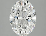 2.82ct Oval Lab Grown Diamond (Colour D, Clarity VS2, IGI Certified)