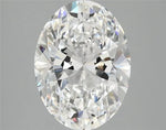 2.82ct Oval Lab Grown Diamond (Colour E, Clarity VVS2, IGI Certified)