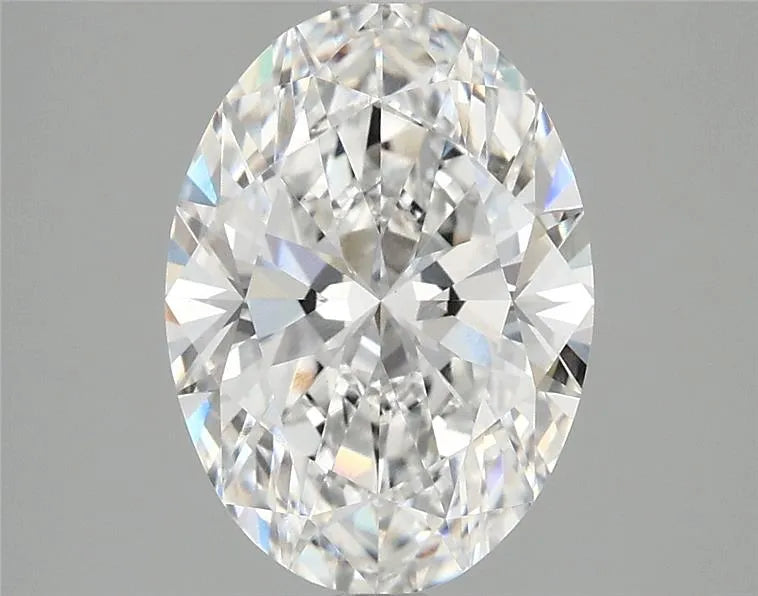 2.82ct Oval Lab Grown Diamond (Colour E, Clarity VVS2, IGI Certified)