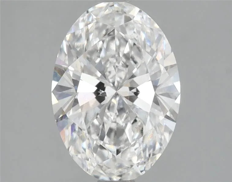 2.84ct Oval Lab Grown Diamond (Colour F, Clarity VS2, IGI Certified)