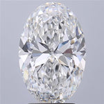 2.85ct Oval Lab Grown Diamond (Colour E, Clarity VVS2, IGI Certified)