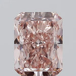 2.85ct Radiant Lab Grown Diamond (Colour Fancy Vivid Pink, Clarity VS1, IGI Certified)