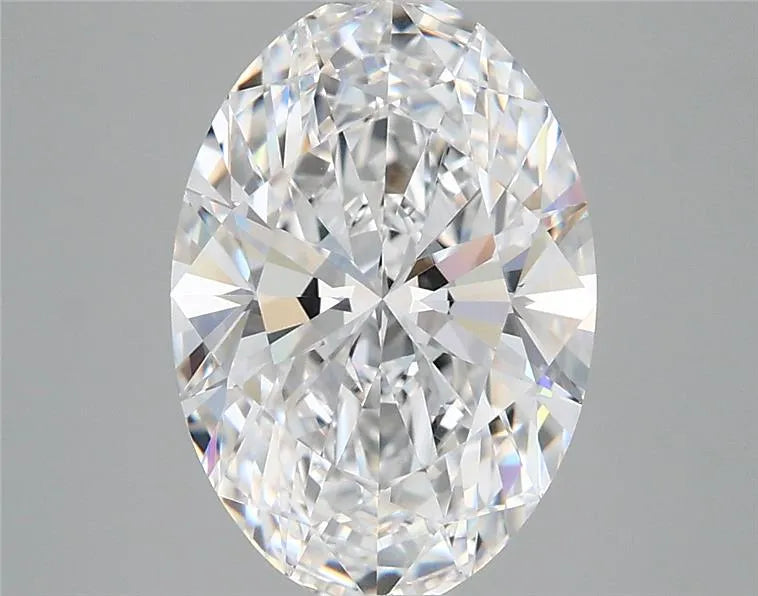 2.89ct Oval Lab Grown Diamond (Colour D, Clarity FL, IGI Certified)