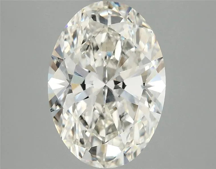 2.89ct Oval Lab Grown Diamond (Colour I, Clarity VVS2, IGI Certified)