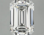 2.90ct Emerald Lab Grown Diamond (Colour F, Clarity VVS2, IGI Certified)