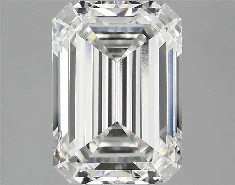 2.90ct Emerald Lab Grown Diamond (Colour F, Clarity VVS2, IGI Certified)