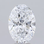 2.90ct Oval Lab Grown Diamond (Colour E, Clarity IF, IGI Certified)