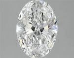 2.90ct Oval Lab Grown Diamond (Colour F, Clarity VS2, IGI Certified)