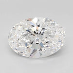 2.91ct Oval Lab Grown Diamond (Colour D, Clarity IF, Cut EX, IGI Certified)