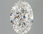 2.91ct Oval Lab Grown Diamond (Colour G, Clarity VVS1, IGI Certified)