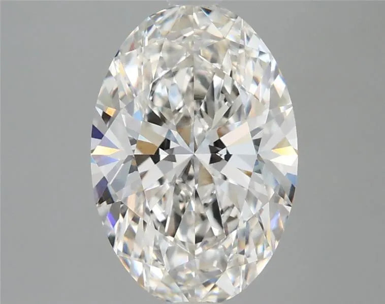 2.91ct Oval Lab Grown Diamond (Colour G, Clarity VVS1, IGI Certified)