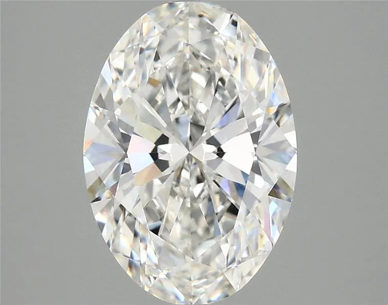 2.93ct Oval Lab Grown Diamond (Colour F, Clarity VVS2, IGI Certified)