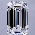 2.94ct Emerald Lab Grown Diamond (Colour D, Clarity VVS2, IGI Certified)