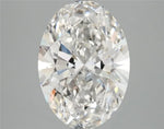 2.94ct Oval Lab Grown Diamond (Colour F, Clarity VS2, IGI Certified)