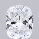 2.97ct Cushion modified Lab Grown Diamond (Colour D, Clarity IF, IGI Certified)