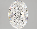 2.97ct Oval Lab Grown Diamond (Colour E, Clarity VVS1, IGI Certified)