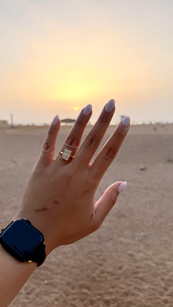 The finished ring