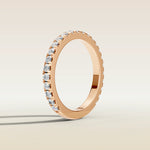 2280.2 - French Pavé Wedding Band, view 9