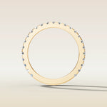 2280.2 - French Pavé Wedding Band, view 2