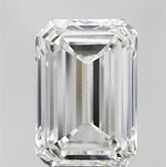 3.00ct Emerald Lab Grown Diamond (Colour G, Clarity VS1, IGI Certified)