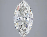 3.00ct Marquise Lab Grown Diamond (Colour G, Clarity VS1, IGI Certified)