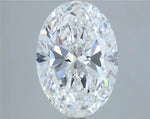 3.00ct Oval Lab Grown Diamond (Colour D, Clarity VS1, IGI Certified)