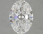 3.00ct Oval Lab Grown Diamond (Colour D, Clarity VVS1, IGI Certified)