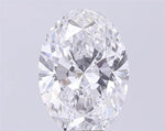 3.00ct Oval Lab Grown Diamond (Colour E, Clarity VS1, IGI Certified)