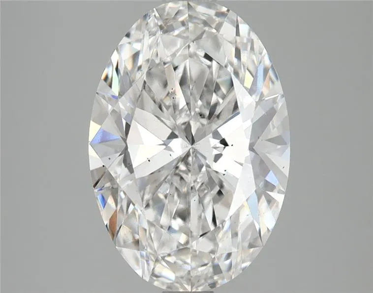 3.00ct Oval Lab Grown Diamond (Colour E, Clarity VS2, IGI Certified)