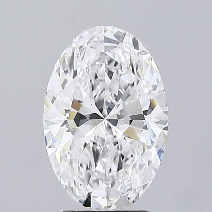 3.00ct Oval Lab Grown Diamond (Colour E, Clarity VVS2, IGI Certified)
