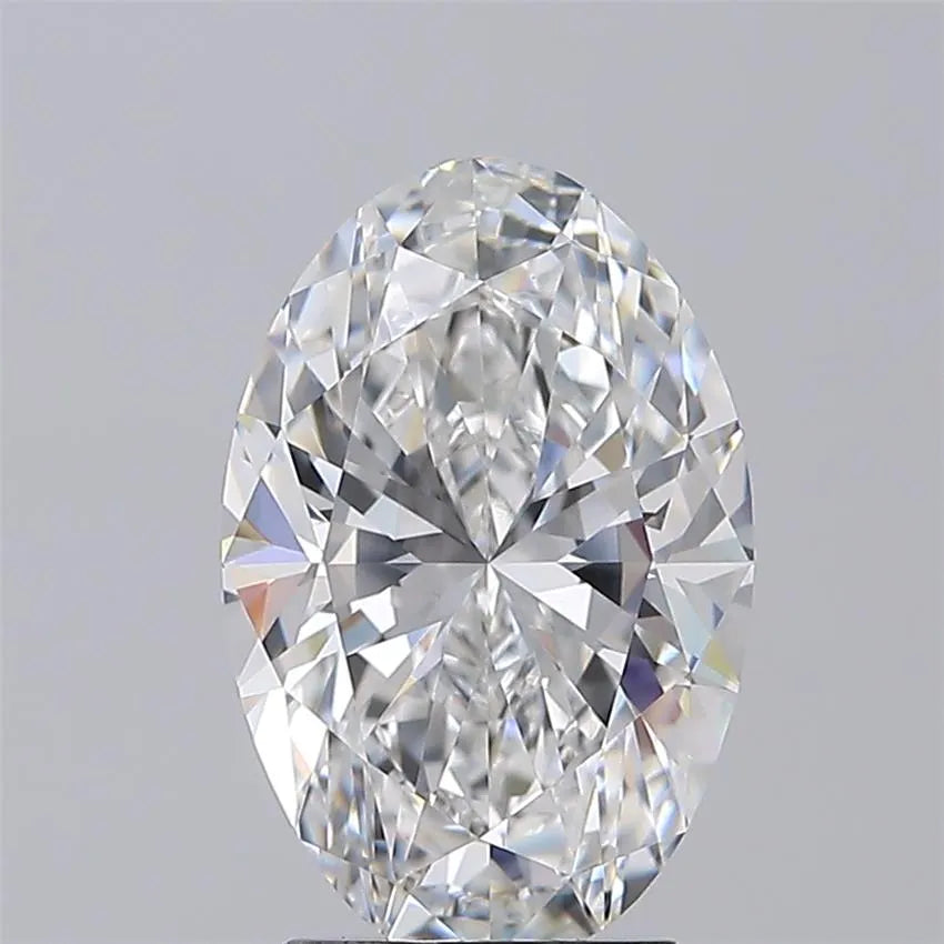 3.00ct Oval Lab Grown Diamond (Colour E, Clarity VVS2, IGI Certified)