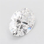 3.00ct Oval Lab Grown Diamond (Colour E, Clarity VVS2, IGI Certified)