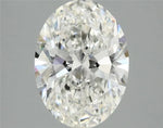3.00ct Oval Lab Grown Diamond (Colour G, Clarity VS1, IGI Certified)